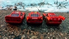 Disney Cars Diecast Comparisons: Lightning McQueen - Origins, Dragon, and WGP w/ Racing Wheels