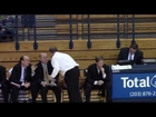 New Hampshire vs Yale - Men's Basketball - 2nd Half - Coach Bill Herrion - Baton Twirler - 12-07-13