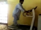 Pakistani Funny Comedy Clips Pathan Treadmill 2013