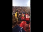KC Chiefs Fan punches La Rams fan right by LAPD at NFL preseason game