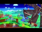 Super Smash Bros. for Wii U - Windy Hill Zone Match