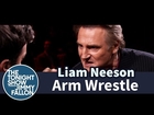 Jimmy Fallon and Liam Neeson Arm Wrestle