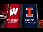 Wisconsin at Illinois - Football Highlights